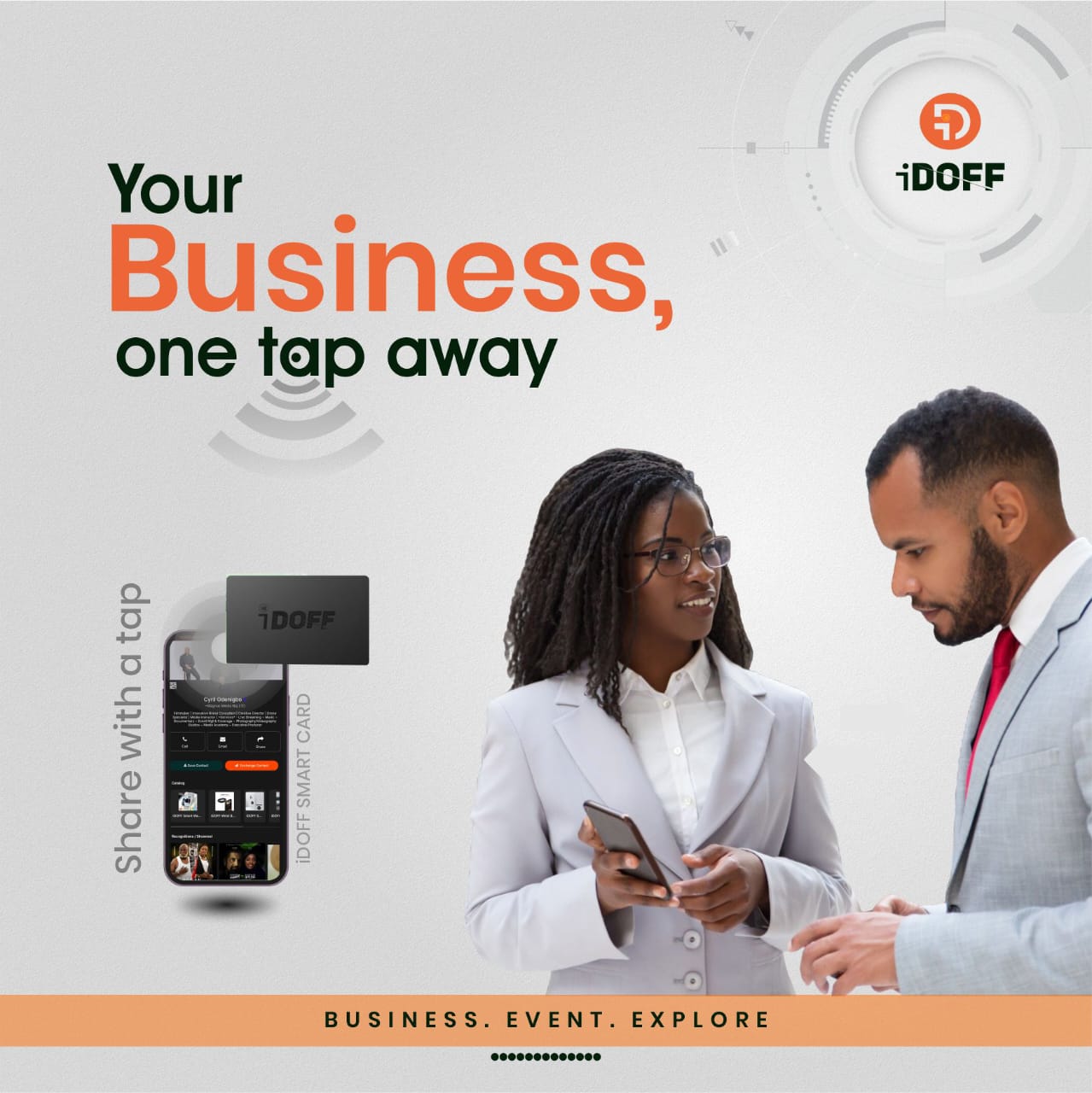 iDOFF empowers you to share your unique story and elevate your brand 